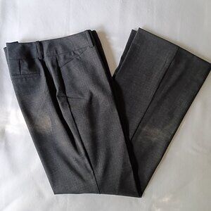 THE LIMITED Cassidy Plaid Trousers Gray Size 8 Lined